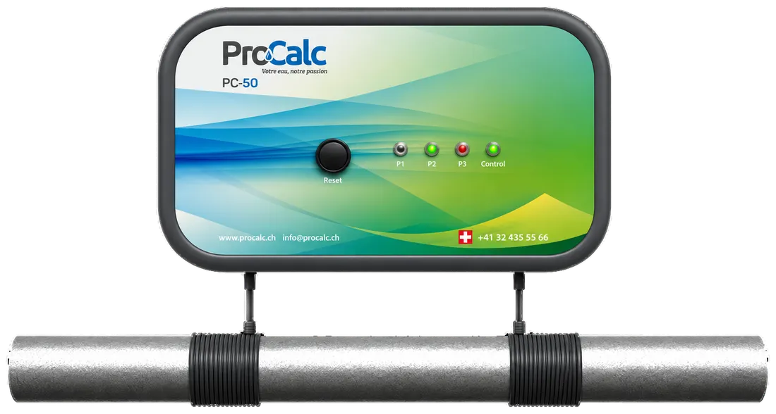 Boîtier anti-calcaire ProCalc PC-50